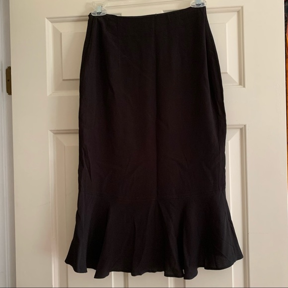 H&M black cute ruffle skirt 2 - Picture 6 of 6